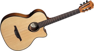LAG TN66ACE Auditorium Nylon Cutaway Acoustic/Electric